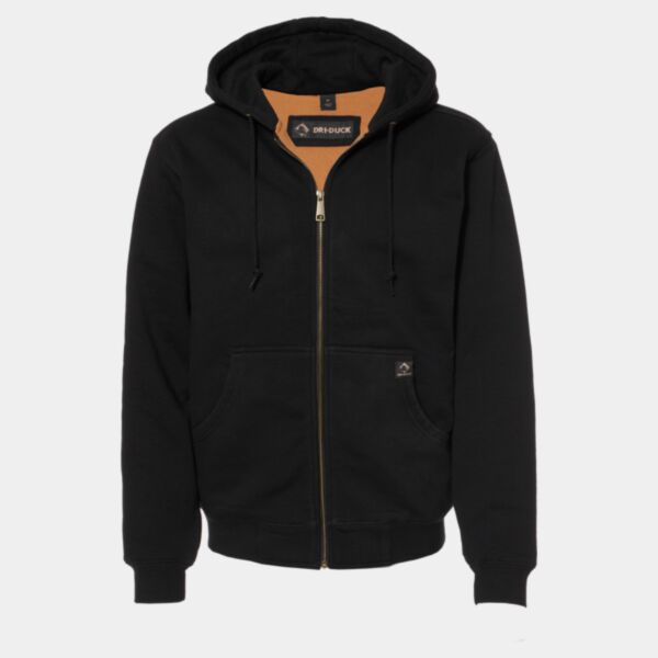 Men's Crossfire Heavyweight Power Fleece Hooded Jacket with Thermal Lining Thumbnail