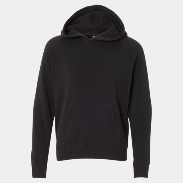 Youth Lightweight Special Blend Raglan Hooded Sweatshirt Thumbnail