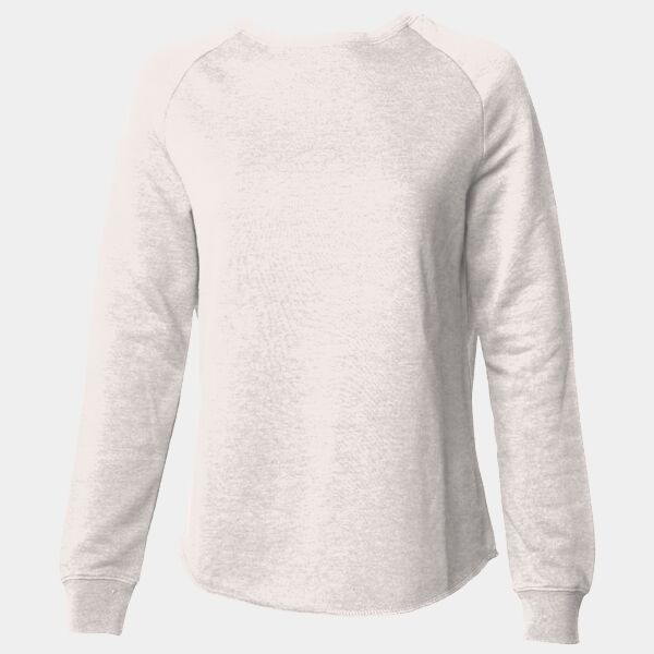 Women's California Wave Wash Crewneck Sweatshirt Thumbnail