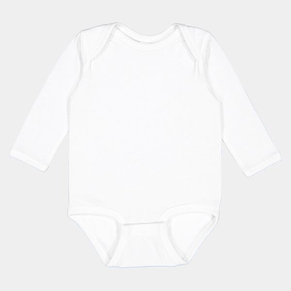 Infant Long Sleeve Jersey Bodysuit Thumbnail