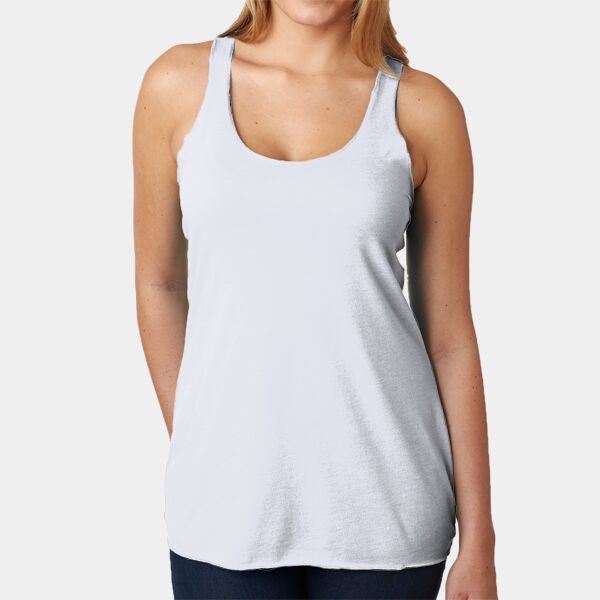 Ladies' Triblend Racerback Tank Thumbnail