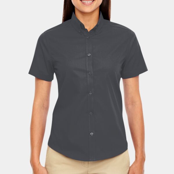 Ladies' Optimum Short-Sleeve Twill Shirt Thumbnail