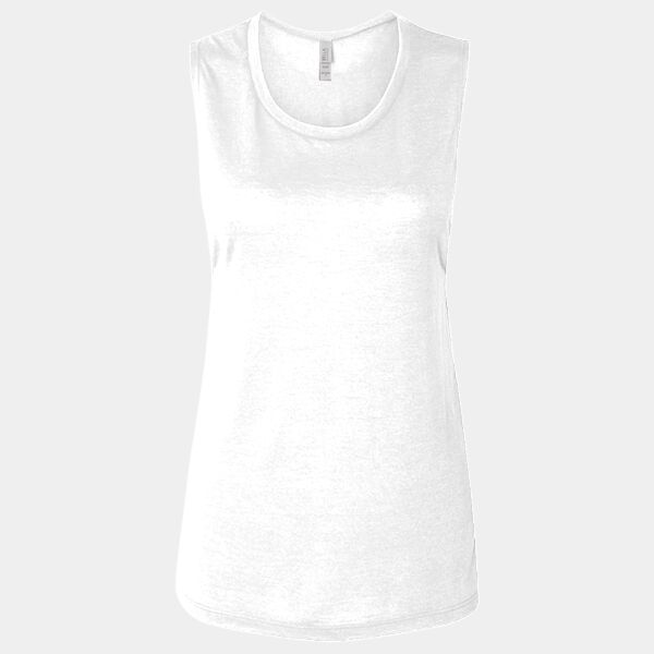 Ladies' Flowy Scoop Muscle Tank Thumbnail