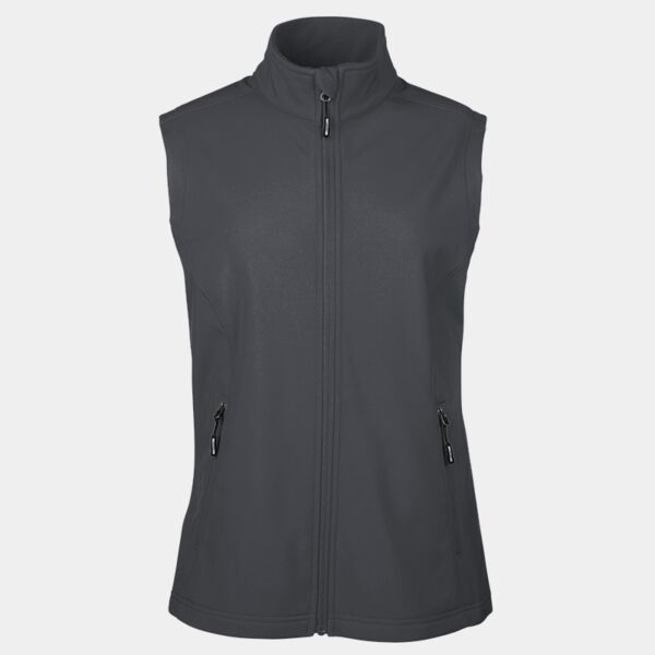 Ladies' Cruise Two-Layer Fleece Bonded Soft Shell Vest Thumbnail