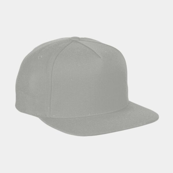 Adult Flat Visor Classic Snapback Cap Thumbnail