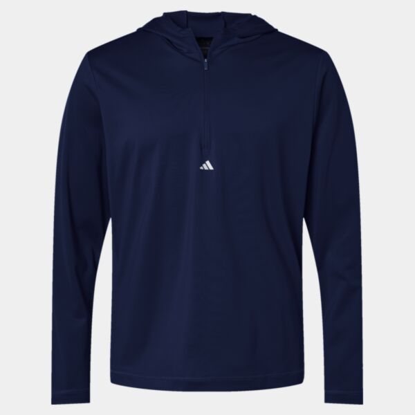 Men's Lightweight Quarter-Zip Hooded Pullover Thumbnail