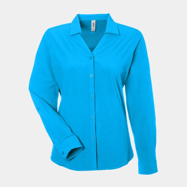 Ladies' Ultra UVP® Long-Sleeve Marina Shirt Thumbnail