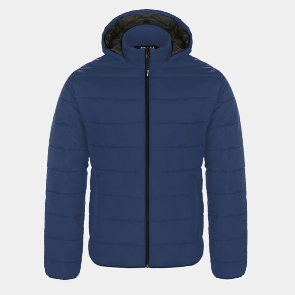 Youth Puffy Jacket With Detachable Hood Thumbnail