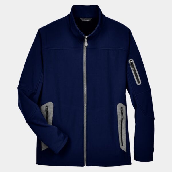 Men's Three Layer Fleece Bonded Shell Technical Jacket Thumbnail