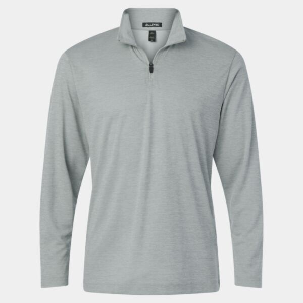Men's Pro-Lock Performance Mélange Quarter-Zip Pullover Thumbnail
