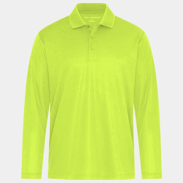 COAL HARBOUR® EVERYDAY SNAG RESISTANT LONG SLEEVE POLO Thumbnail