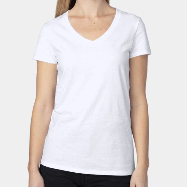 Women's Ultimate CVC V-Neck T-Shirt Thumbnail