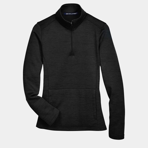 Women's Newbury Mélange Fleece Quarter-Zip Pullover Thumbnail