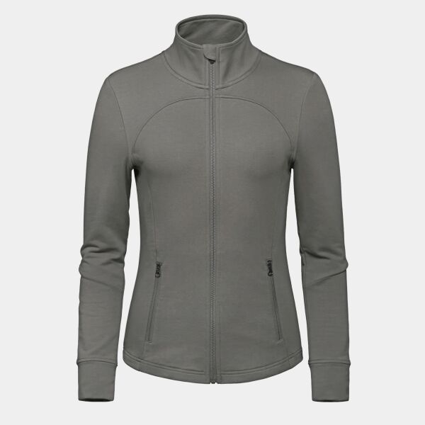 Ladies French Terry Performance Full Zip Sweatshirt Thumbnail