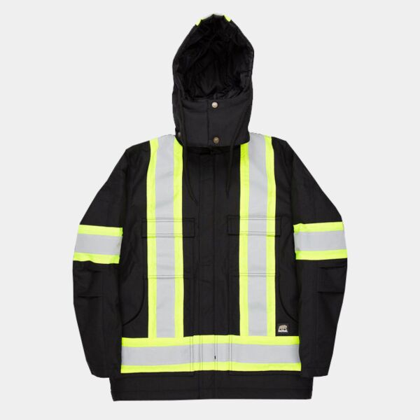 Safety Striped Arctic Insulated Chore Coat Thumbnail
