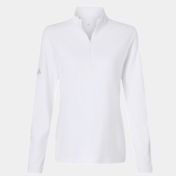 Women's Textured Stripe Quarter-Zip Pullover Thumbnail