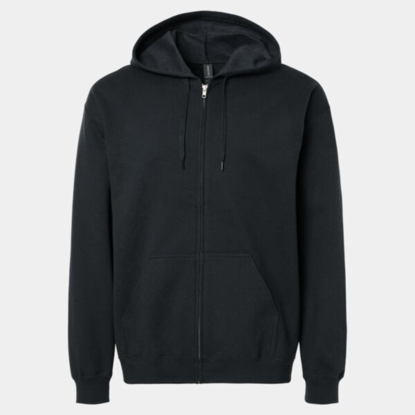 Unisex Softstyle® Full-Zip Hooded Sweatshirt Thumbnail