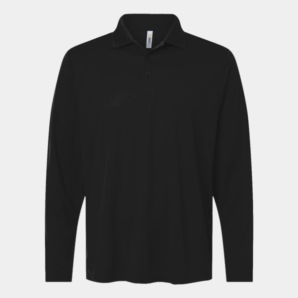 Men's Nova Performance Long Sleeve Pique Polo Thumbnail