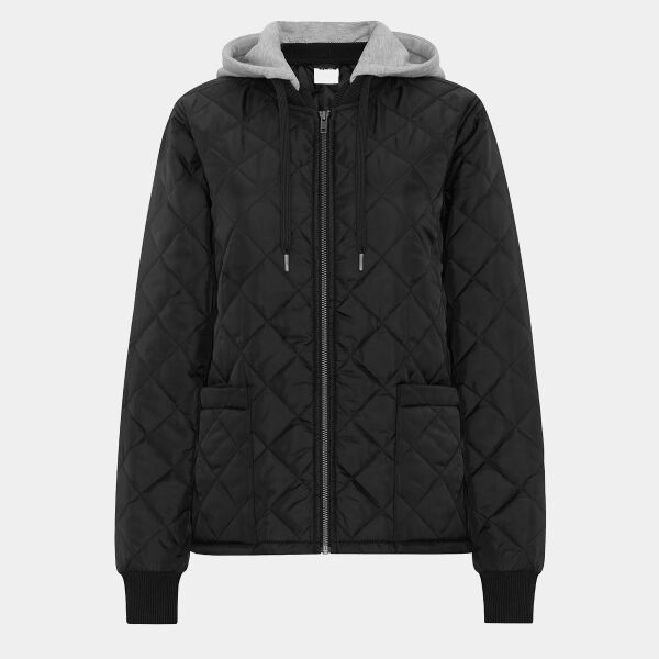 ATC WeRK™ QUILTED FREEZER LADIES’ JACKET WITH DETACHABLE HOOD Thumbnail