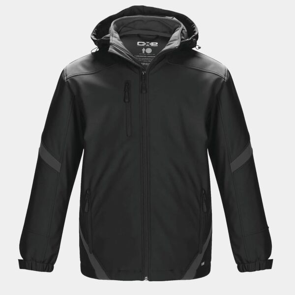 Youth Colour Contrast Insulated Softshell Jacket Thumbnail