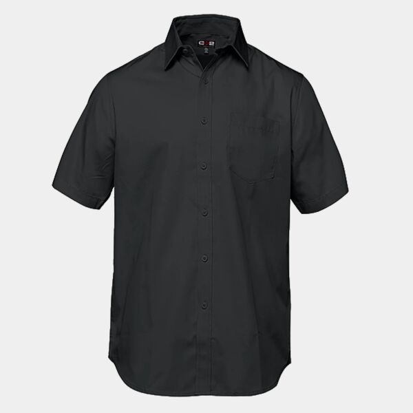 Poly Cotton Twill Short Sleeve Easy-Care Shirt Thumbnail