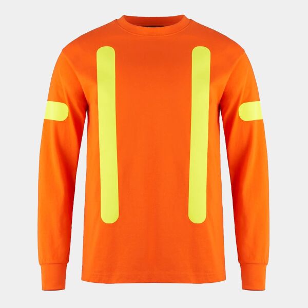 Cotton Long Sleeve Safety T-Shirt Thumbnail