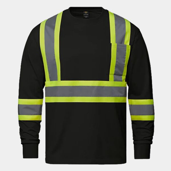 Cotton Hivis Long Sleeve Tshirt Thumbnail
