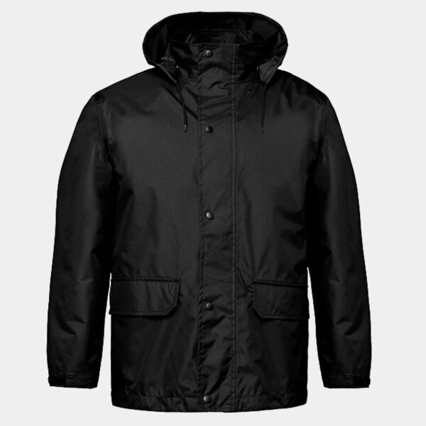 Full Length Raincoat with Detachable Hood Thumbnail