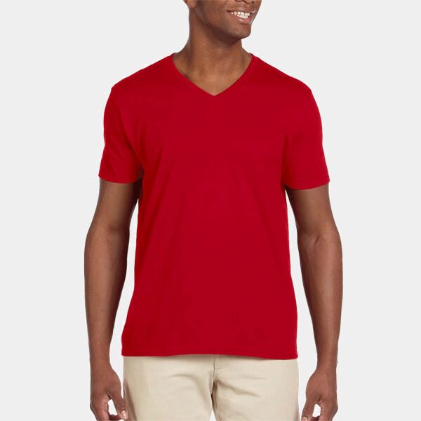 Adult Softstyle® V-Neck T-Shirt Thumbnail