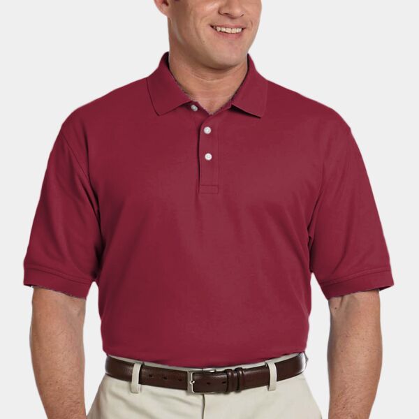 Men's Pima Piqué Short-Sleeve Polo Thumbnail