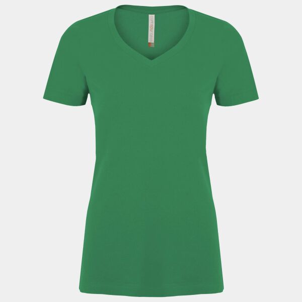 ATC™ EUROSPUN® RING SPUN V-NECK LADIES' TEE Thumbnail