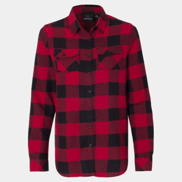 Women's Yarn-Dyed Flannel Shirt Thumbnail