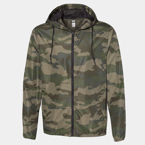 Men's Lightweight Windbreaker Full-Zip Jacket Thumbnail