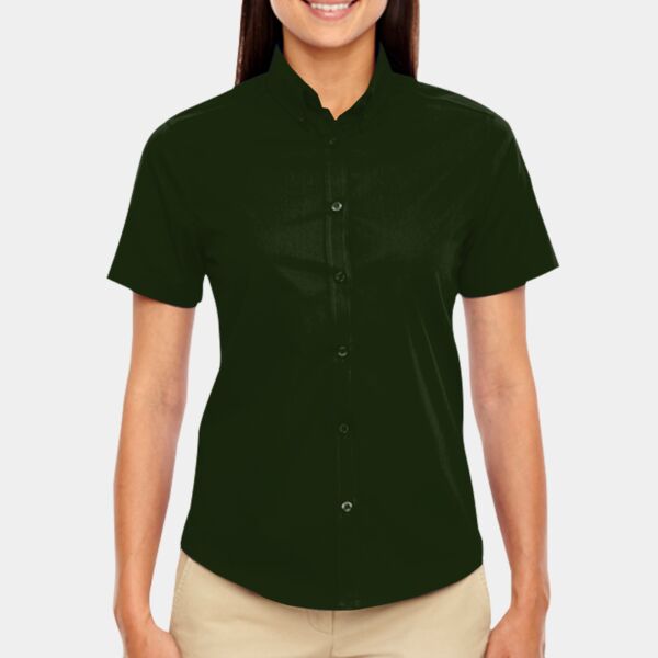 Optimum  Ladies' Short Sleeve Twill Shirts Thumbnail