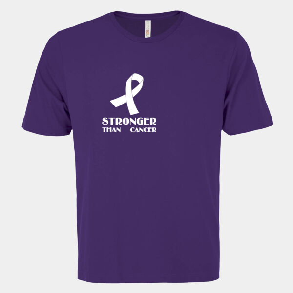 Stronger Than Cancer - ATC EUROSPUN RING SPUN YOUTH TEE Thumbnail