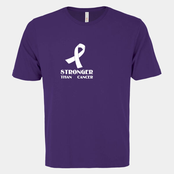 Stronger Than Cancer - ATC EUROSPUN RING SPUN TEE Thumbnail